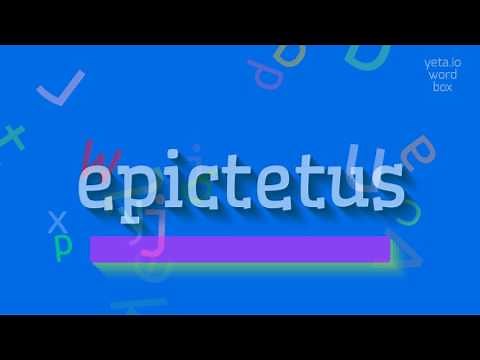 How to say "epictetus"! (High Quality Voices)