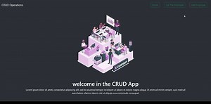 Crud Operations Using React-js and json Server