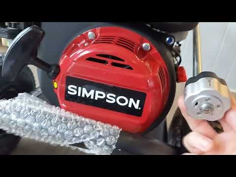 Premium Pressure Washer Tutorial Simpson OHV Engine MS61043