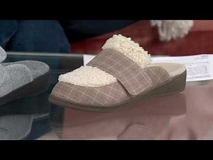 Vionic Cozy Wool Slide Slipper- Gemma II on QVC
