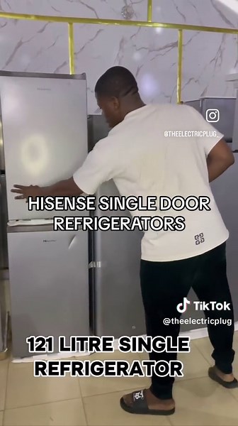 HISENSE REFRIGERATORS HAVE BUILT OVER THE YEARS WITH TOP NOTCH QUALITY . IT FEATURES - FAST FREEZING - Frost: Yes - Low Noise: Yes - Color: Silver - Egg Rack : Yes - Glass Shelf Tray: Yes - Ice Tray & Manual; Yes - Veg Drawer: Yes - R Door Basket: Yes 📍09032272294 call or whatsapp 📍 A7 Adeti street,FABTECH PLAZA,LG SHOWROOM, ilesa, Osun state. 📍 Psmall shop a05 electronics line beside UBA,ALABA INTERNATIONAL MARKET,OJO,Lagos state. We deliver nationwide. #theelectricplug #qualityyoucanalwayst