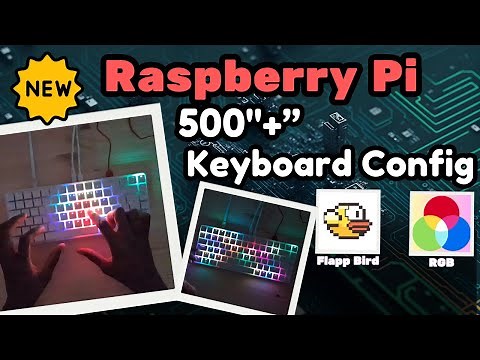 Raspberry Pi 500+ Keyboard Config | RGB Features | Heatmap, ASCII Layout & More!