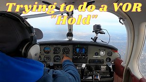 VOR Hold Attempt in Piper Archer Goes Wrong