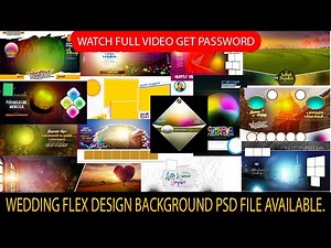 Wedding flex design background psd file | wedding banner design psd file..