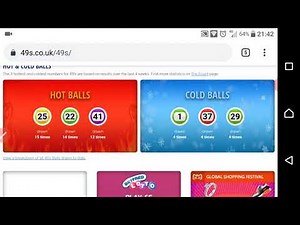 UK49 HOW TO CALCULATE WINNING NUMBERS ON UK49S LOTTERY