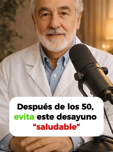 Después de los 50, evita este desayuno “saludable” 🚨 Atención mayores de 50 años: tu desayuno podría estar dañando tu hígado sin que lo notes. En este video descubrirás: • Cómo los cereales integrales, yogures endulzados y jugos “naturales” pueden sobrecargar tu hígado. • Qué sucede cuando la fructosa aislada convierte tus calorías en grasa hepática. • El protocolo de 3 pasos que protege y regenera tu hígado en 14 días. • Cómo tu metabolismo cambia después de los 50 y cómo evitar acumulación de