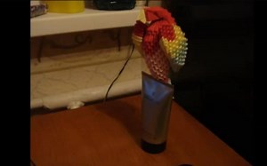 3D Origami 三角插折纸工艺 如何制作3D折纸鹦鹉 DIY纸工艺教程