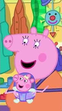 Life with 3 Little Ones! 💖 Spend the Day with Mummy Pig #PeppaPig #Shorts #eviepig #babyevie