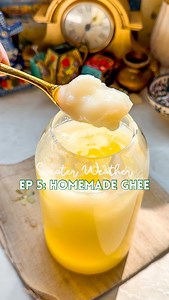 166K views · 14K reactions | Homemade Ghee Recipe ⤵️ Sweater Weather...