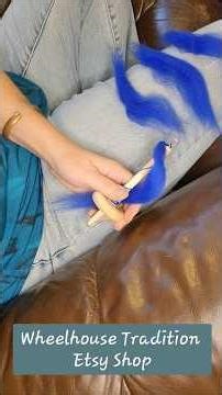 My First Drop Spindle Bottom Whorl - Beginner Park and Demo #dropspindle #bottomwhorl #spinyarn