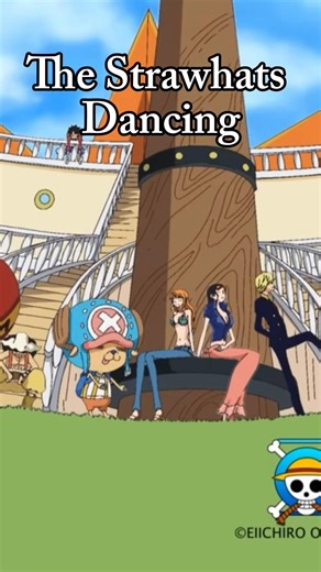 THE STRAWHATS DANCING #luffy #onepiece #strawhats #subscribe #like #youtubeshorts