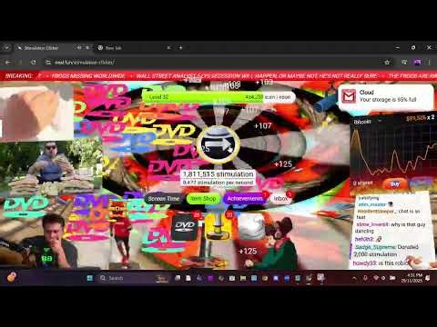 The end of stimulation clicker...