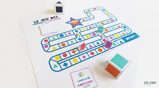 Le jeu des formes et des couleurs