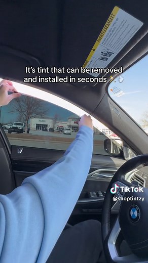 Tintzy Removable Tint: Instant Car Window Tinting