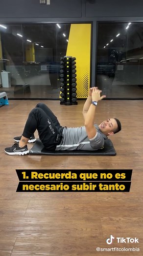 Cómo hacer correctamente crunch abdominales