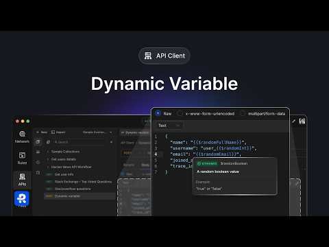 Dynamic Variables in Requestly | Generate Random Data for API Testing