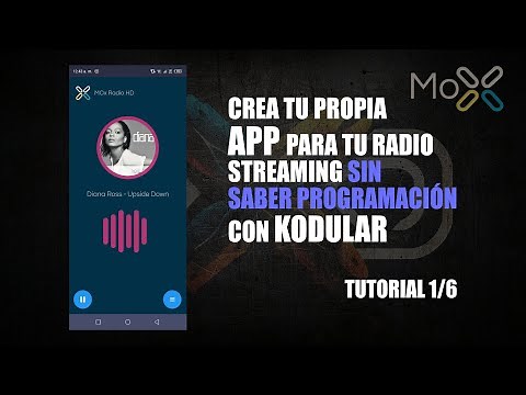 1/6 Crea tu propia App de radio Streaming sin saber programar | Tutorial paso a paso KODULAR