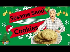Sesame Seed Cookies | Light And Crispy | Easy To Make