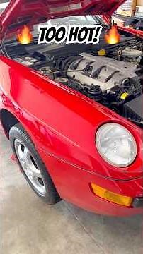 Why This Porsche 968 is Overheating #mechanic #diy #porsche944 #garage #repair