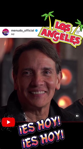 MENUDO 50 Llegó el gran día! Los Ángeles, California! Octubre 10 2026 #renefarrait #royrossello #sergioblass #rubengomez #menudo