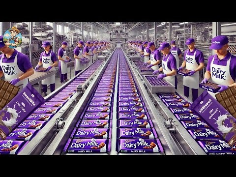 Inside the Cadbury Factory – Full Process How Luxury Chocolate Bars Are Made