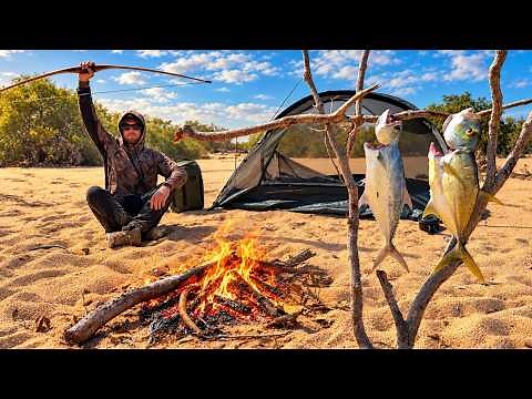 SOLO RAW CAMPING – No Food, No Help, No Way Out