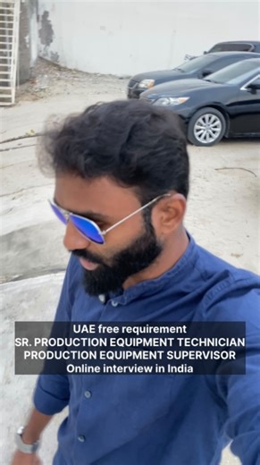 Mohamed idrish on Instagram: "UAE free requirement senior production equipment technician and production equipment supervisor online interview in india don’t miss it ..! Full details read down 👇🏻 REQUIRED FOR UAE ASMACS SHORTLISTING FROM 10TH JAN. TO 14TH JAN. 2026 ONLINE/VIRTUAL INTERVIEW SHORTLY POSITIONS FREE RECRUITMENT •SR. PRODUCTION EQUIPMENT TECHNICIAN •PRODUCTION EQUIPMENT SUPERVISOR • Should have electrical or electro-mechanical background who have 2 to 3 years’ experiences in instal