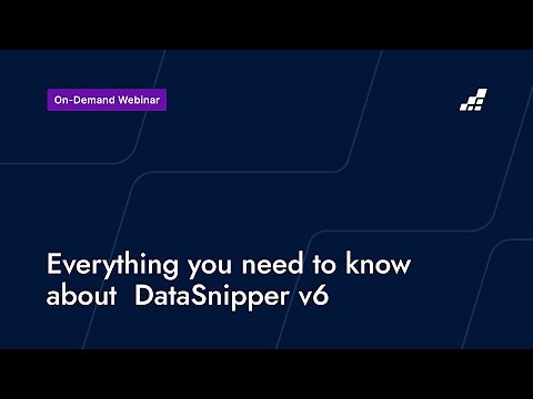 Everything you need to know about DataSnipper v6 - On-Demand Webinar