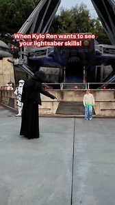 Epic Lightsaber Training with Kylo Ren! #StarWars #FirstOrder #KyloRen #Stormtrooper #Disney #Disneyland #DisneyParks #DisneyMagic Star Wars | Elijah Bergwitz