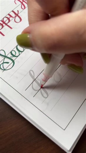 Jenna Meyers | HAND LETTERING ARTIST on Instagram: "Holiday Phrases: Brush Lettering"