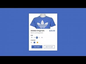 Creative Product Card UI Design in HTML CSS & JavaScript
