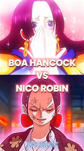 Boa Hancock vs Nico Robin || #whoisstrongest #onepiece #shorts