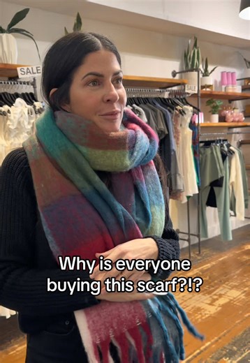 Not totally sure why these scarves took off… but we’re not questioning it 😅 Thank you for selling them out again and again. Forever grateful for you, and for the scarf love 🤍