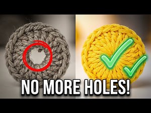 Crochet Adjustable Ring / Magic Circle | BEGINNER