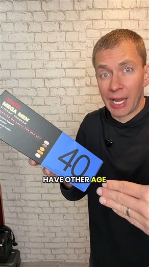 GNC Mega Men 40+ Vitapak 💪✨ 5-in-1 multivitamin pack for men 40+!#GNC #MegaMen #Multivitamin #Shorts