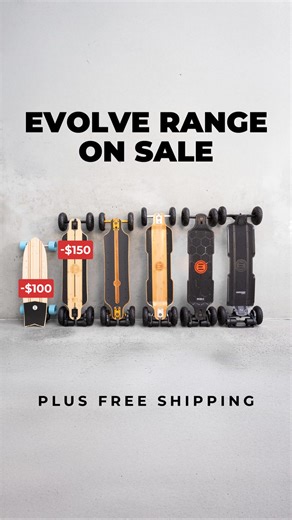 2.3K views | Freedom doesn’t wait.⚡️ Carve through summer with up to $250 off Evolve Electric Skateboards, and free shipping included. Feel the carve. Own the ride. | Evolve Skateboards | Facebook