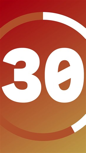 ⏰ 50 to 1 Countdown Timer | 50 Second Visual Timer ⏱️ | #shorts