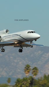 691K views · 13K reactions | Dassault Falcon 900DX | C-FMCL | Landing at Van Nuys Airport #planespotting #bizjet #aviation #privatejet #aviationphotography #dassaultfalcon #dassault | SK Airplanes | Facebook