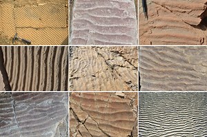 Beach sand ripples can be fingerprints for ancient weather conditions