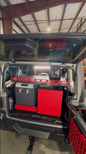 Jeep JLU Modular Cargo System Transformation
