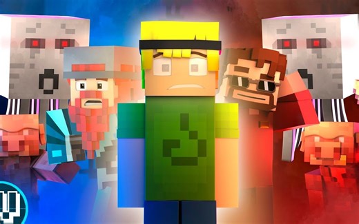 【Minecraft动画/中文字幕】♪ 地狱之颂 Screw The Nether