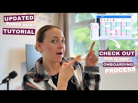 **UPDATED** POWER DIARY TUTORIAL & OVERVIEW PLUS HOW WE ONBOARD NEW THERAPY CLIENTS 💻👋🏼☺️
