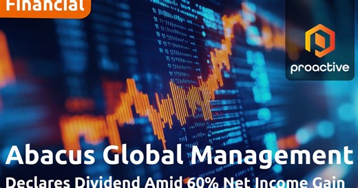 Abacus Global Management CEO on strong Q3 growth, maiden dividend, and bullish outlook