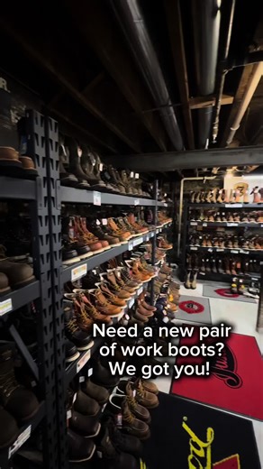 Work starts here 🛠️ Stop into the HWW work department. #HowellWesternWear #WorkDept #JobsiteReady