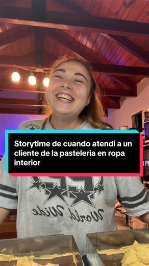 StoryTime de cuando tuve que atender a un cliente de la pastelería en ropa interior #storytime #viral #pasteleria #verguenza
