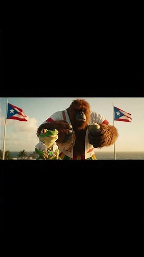 Coquí Meets Bigfoot at El Morro 🇵🇷🔥 | Puerto Rican Legends Unite in Cinematic Style