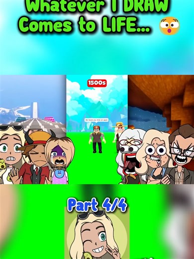 Whatever I Draw Comes to Life in Roblox!