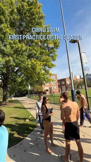 CWRU Swimming & Diving on Instagram: "Watch as we take you along with us during our first practice of the year, the run swim challenge!!! 🏃 🏊‍♂️ As always it was a ton of fun and a great way to kick off the season… Stay tuned for more from the Spartans during the season‼️ 🔥🔨 @caseathletics #BlueCWRU #cwru #cwruswimdive #bethehammer"