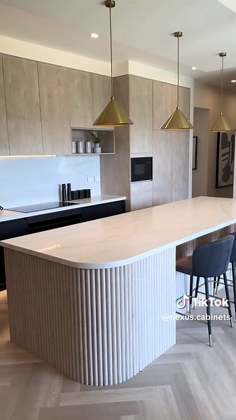 "Presenting our newly designed luxury kitchen featuring stunning Steca...