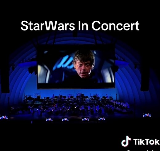 Star Wars: Return Of The Jedi in Concert 2023 The live orchestra was beautiful. #fyp #starwars #darthvader #orchestra #concert